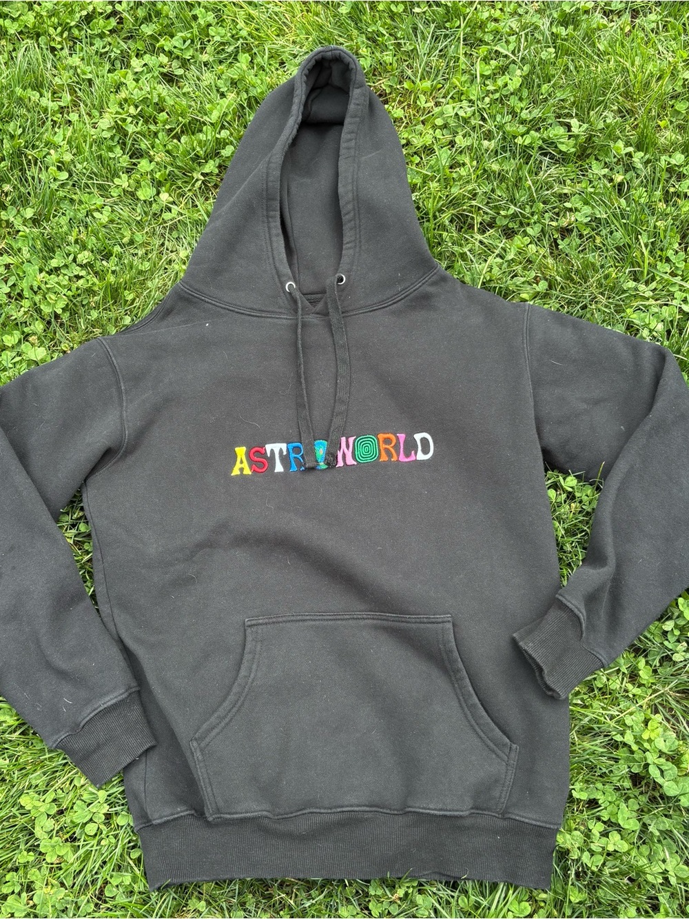 Travis Scott Astroworld Hoodie with Multicolor Logo